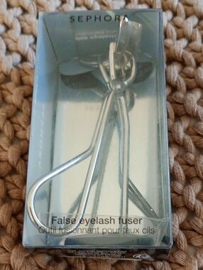 Sephora Silver False Eyelash Fuser Curler Made For Synthetic Lashes